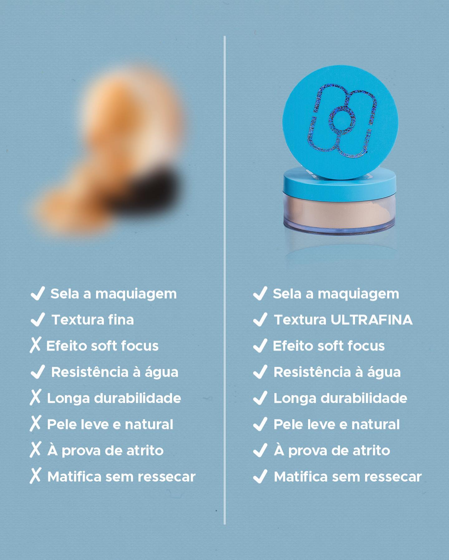 LOOSE TAPIOCA POWDER UNDERWATER - MARIA MARGARIDA