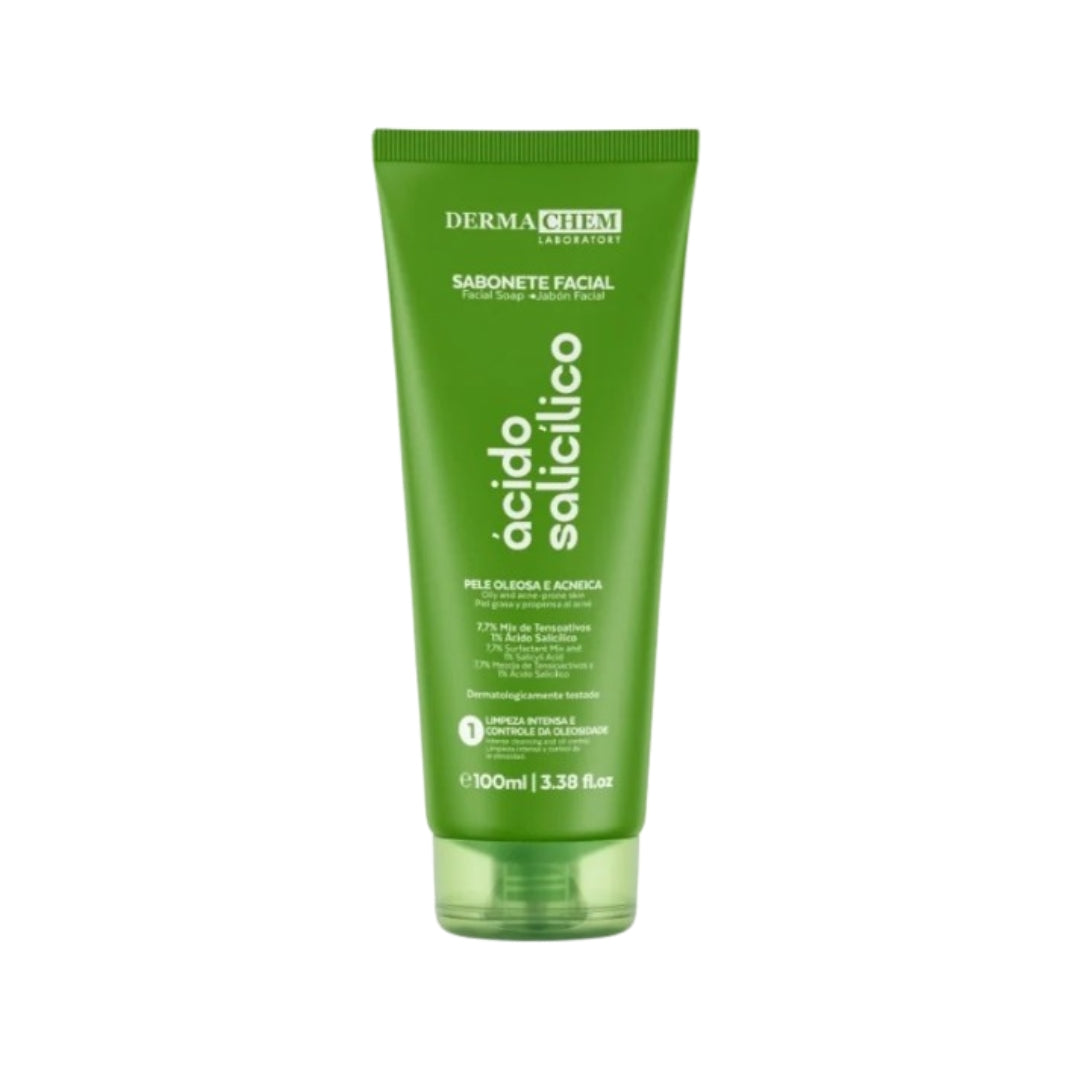 SABONETE FACIAL ÁCIDO SALICÍLICO - DERMACHEM