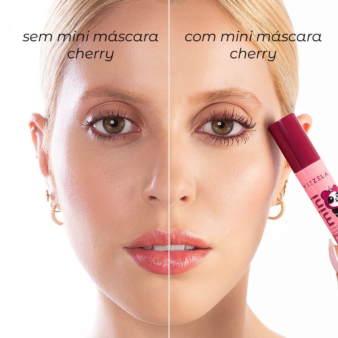MÁSCARA DE CÍLIOS NO PANDA CHERRY - VIZZELA