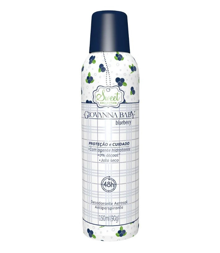 DESODORANTE AEROSOL BLUEBERRY - GIOVANNA BABY