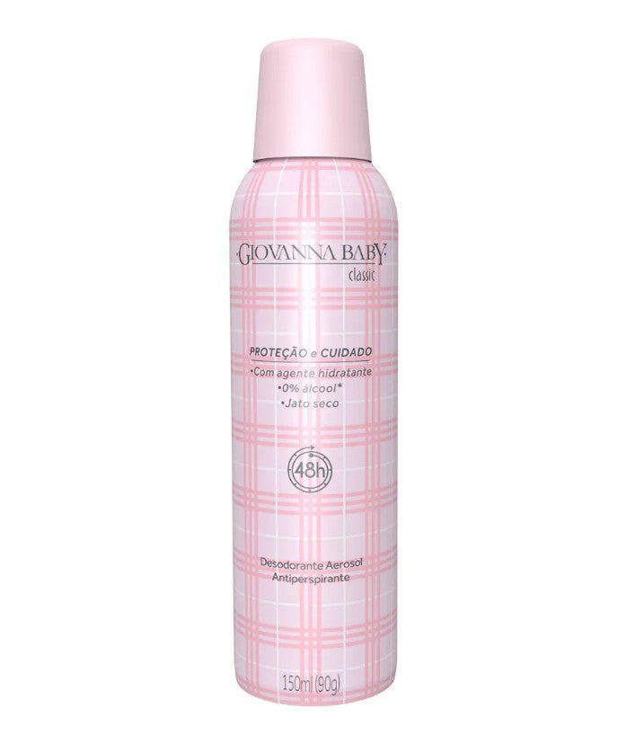 DESODORANTE AEROSOL CLASSIC - GIOVANNA BABY