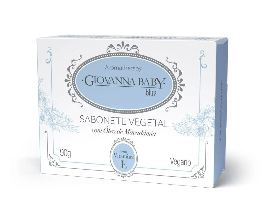 SABONETE EM BARRA VEGETAL BLUE - GIOVANNA BABY