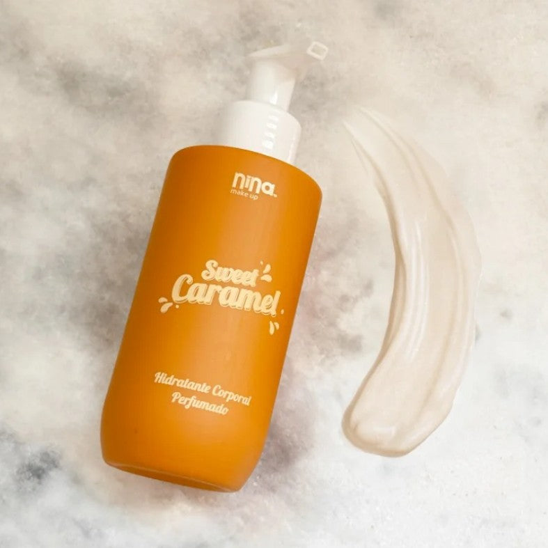 HIDRATANTE CORPORAL PERFUMADO SWEET CARAMEL - NINA MAKEUP