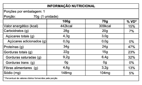 COOCKIE CHOCO PEANAUT - PRADO PROTEIN