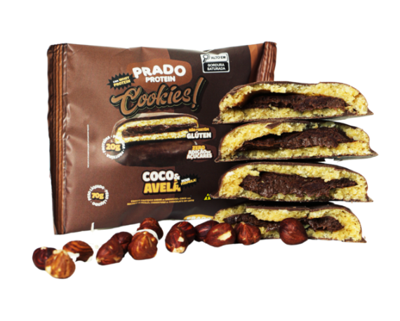 COOCKIE COCO & AVELÃ - PRADO PROTEIN