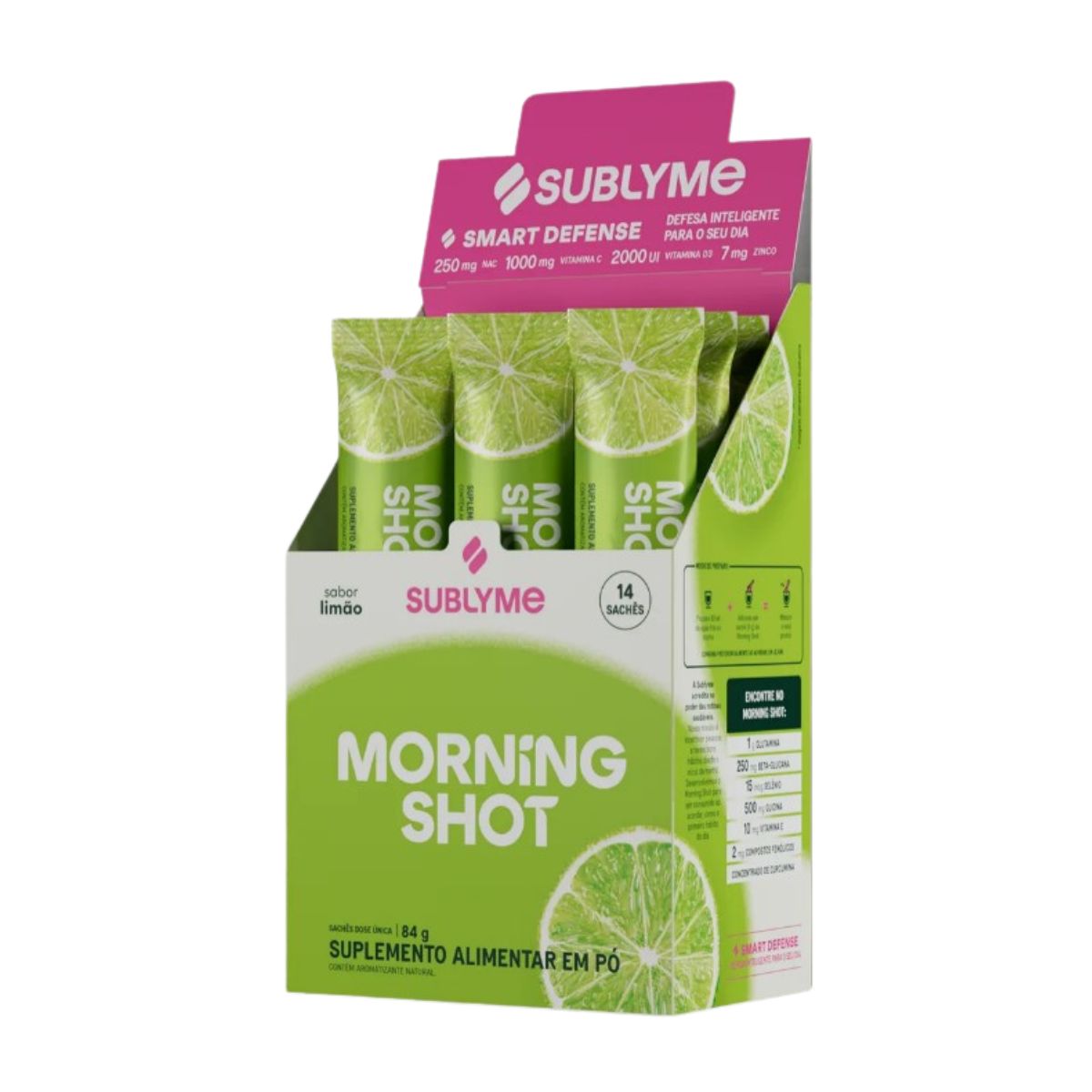 MORNING SHOT TRAVEL SIZE LIMÃO - SUBLYME