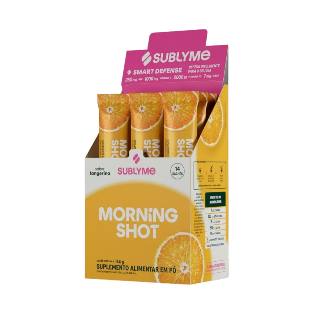 MORNING SHOT TRAVEL SIZE TANGERINA - SUBLYME