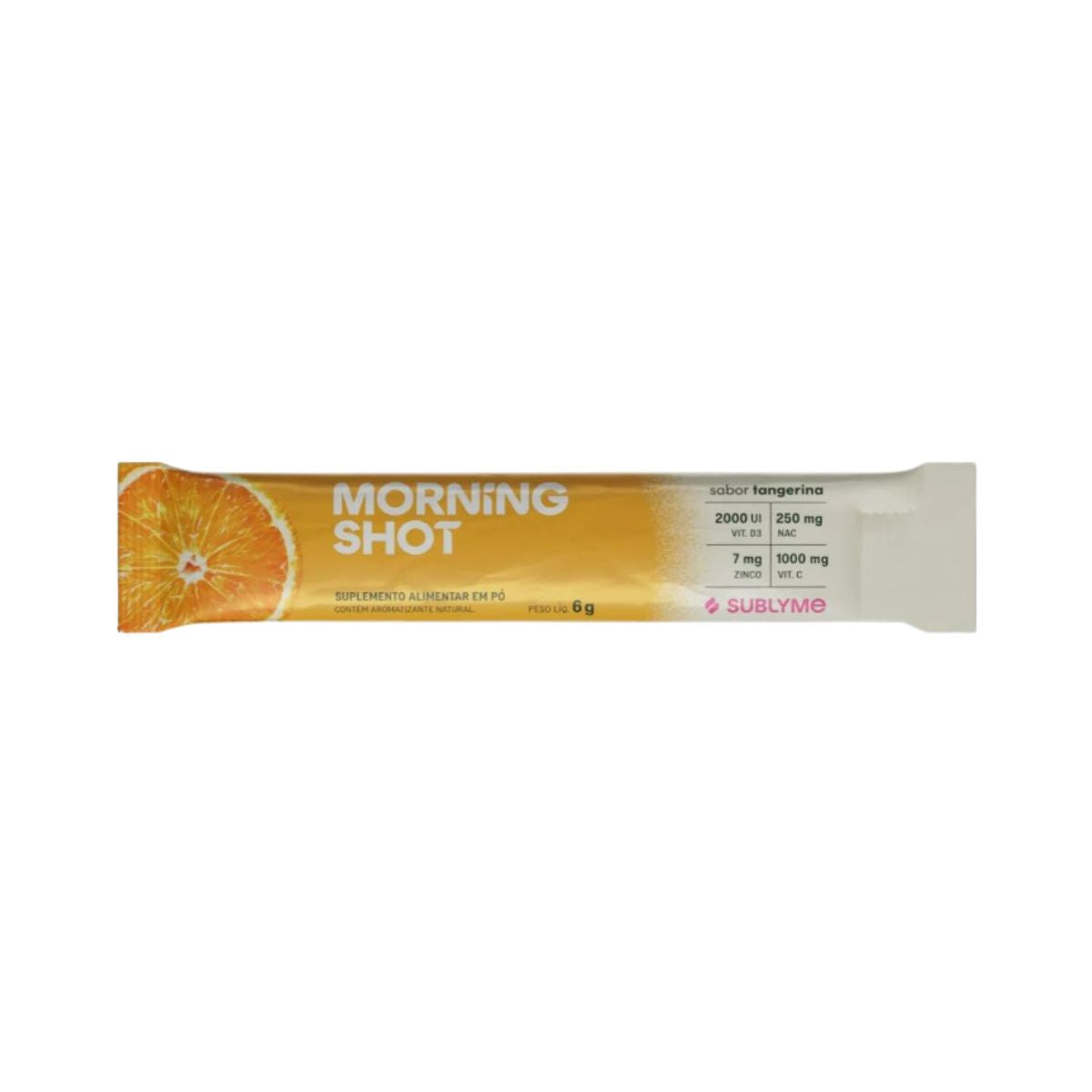 MORNING SHOT TRAVEL SIZE TANGERINA - SUBLYME