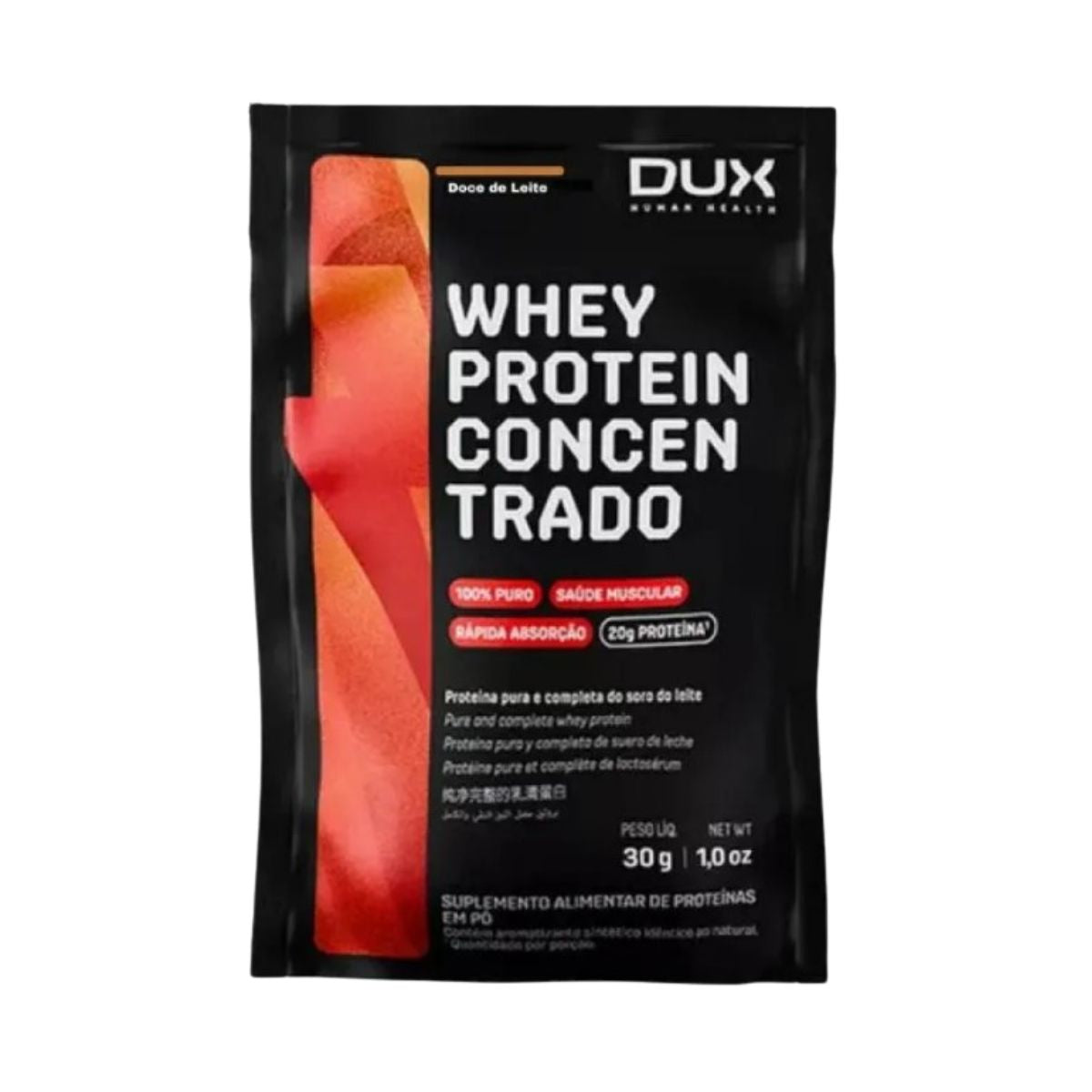 WHEY PROTEIN CONCENTRADO DOCE DE LEITE SACHÊ - DUX