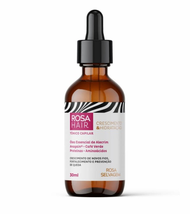 TÔNICO CAPILAR ROSA HAIR - ROSA SELVAGEM