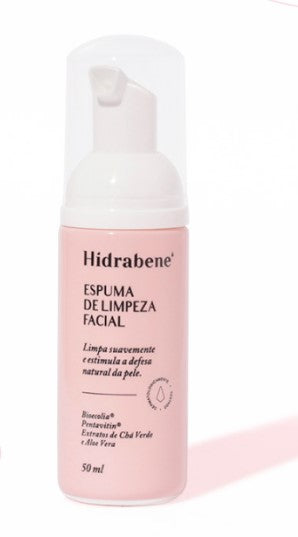 ESPUMA DE LIMPEZA FACIAL - HIDRABENE