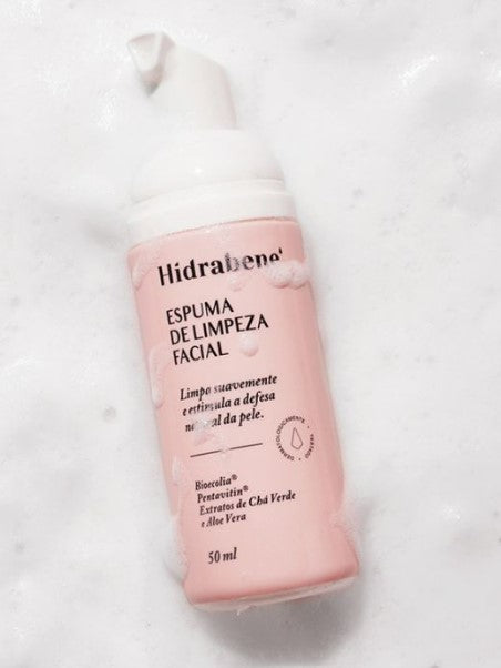 ESPUMA DE LIMPEZA FACIAL - HIDRABENE