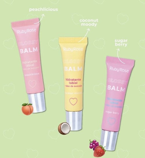 GLOSSY BALM RUBY ROSE