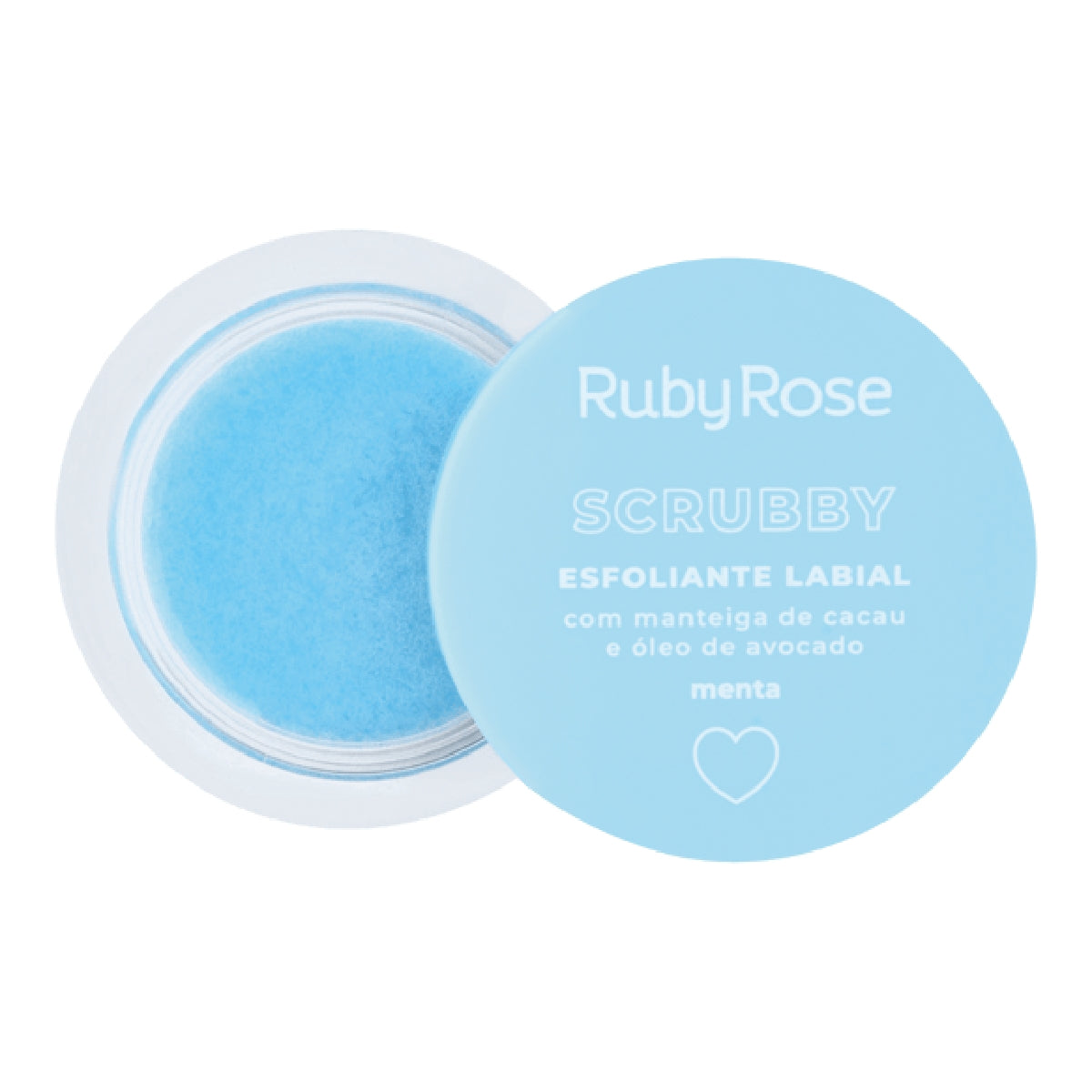SCRUBBY ESFOLIANTE LABIAL MENTA - RUBY ROSE