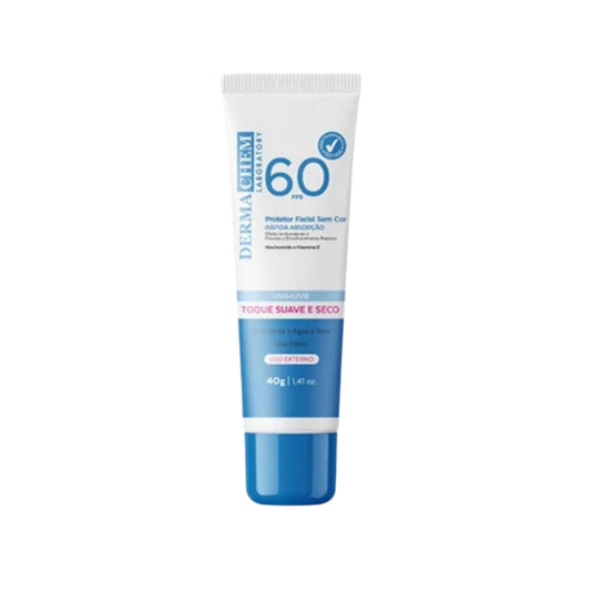 PROTETOR SOLAR FACIAL 60 FPS - DERMACHEM