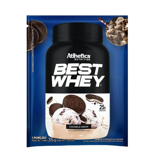 BEST WHEY COOKIES & CREAM SACHÊ - ATLHETICA NUTRITION