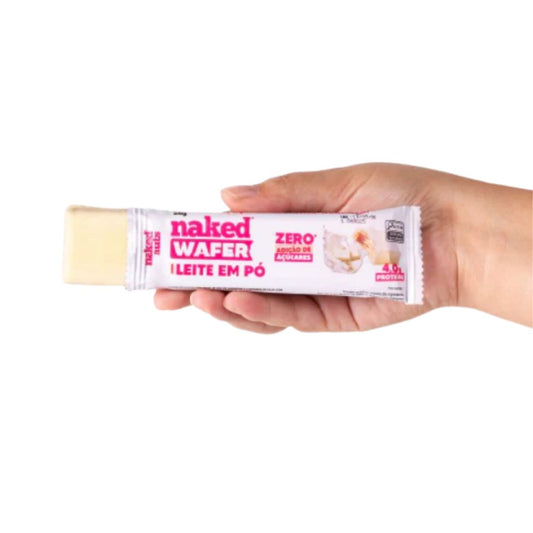 BARRA PROTEÍNA CHOCOLATE BRANCO UNID. - NAKED WAFER