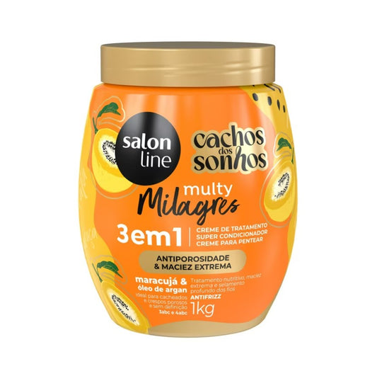 CREME CACHOS DOS SONHOS MULTY MILAGRES MARACUJÁ - SALON LINE