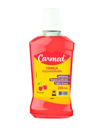 ENXAGUANTE BUCAL CEREJA - CARMED