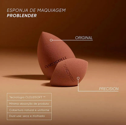 ESPONJA DE MAQUIAGEM PROBLENDER ORIGINAL - MASCAVO