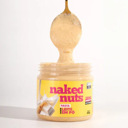 PASTA DE MIX DE NUTS COM LEITE EM PÓ - NAKED NUTS