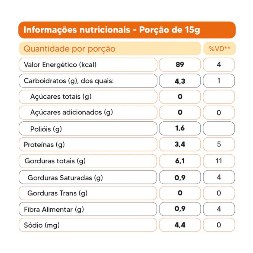 PASTA DE MIX DE NUTS CHOCOLATE BRANCO - NAKED NUTS