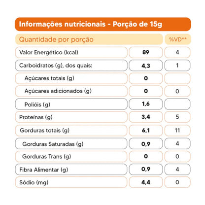 PASTA DE MIX DE NUTS CHOCOLATE BRANCO - NAKED NUTS