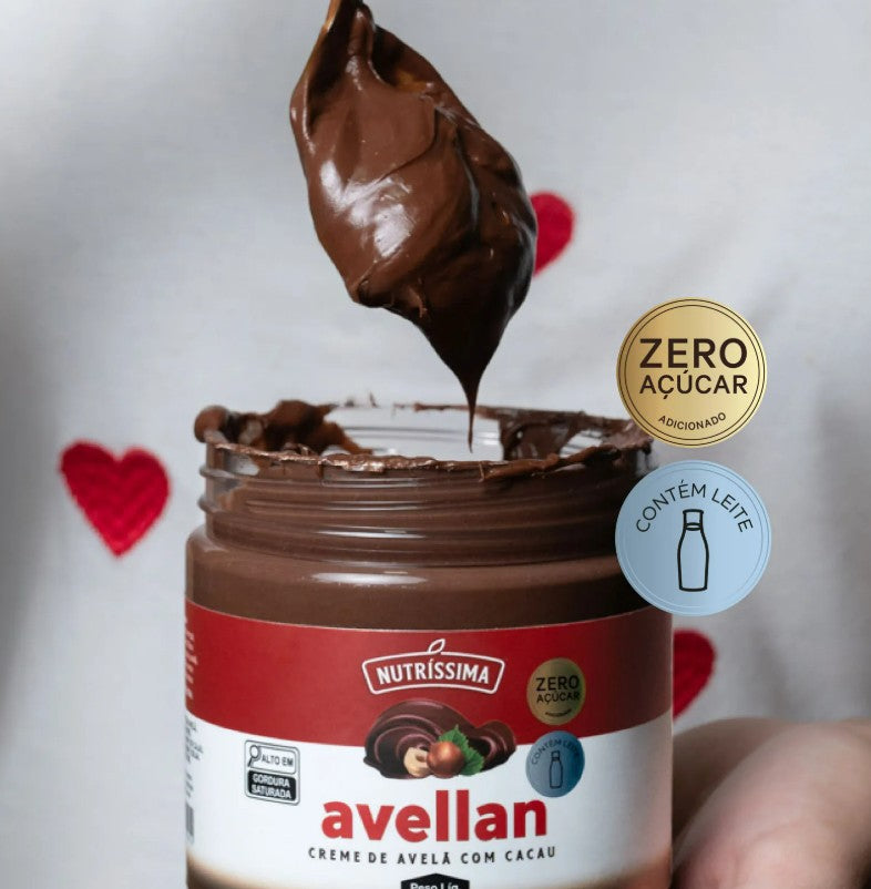CREME DE AVELLAN COM CACAU - NUTRISSIMA