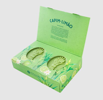 SABONETE PERFUMADO CAPIM-LIMÃO 2 UNIDADES - L'OCCITANE AU BRÉSIL