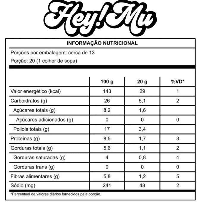 DOCE DE LEITE ZERO AÇUCAR - HEY! MU
