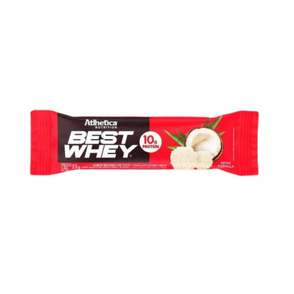 BARRA DE PROTEINA BEST WHEY BAR BEIJINHO DE COCO UNID.- ATLHETICA NUTRITION