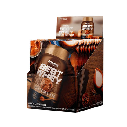 BEST WHEY PROTEIN DULCE DE LECHE SACHÊ - ATLHETICA NUTRITION