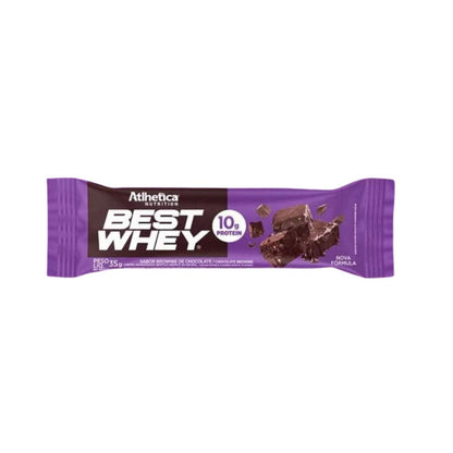 BARRA DE PROTEINA BEST WHEY BAR BROWNIE DE CHOCOLATE UNID. - ATLHETICA NUTRITION
