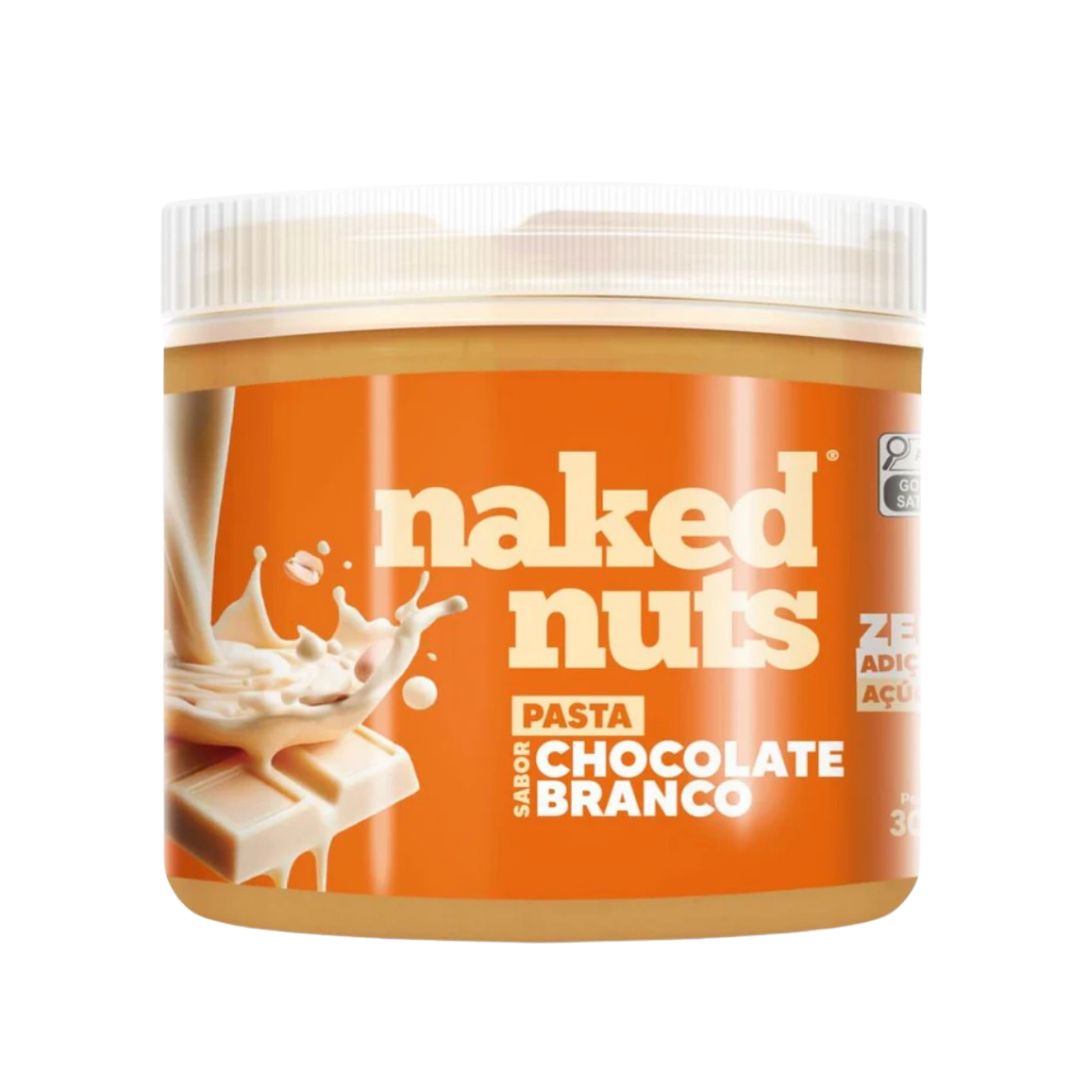 PASTA DE MIX DE NUTS CHOCOLATE BRANCO - NAKED NUTS