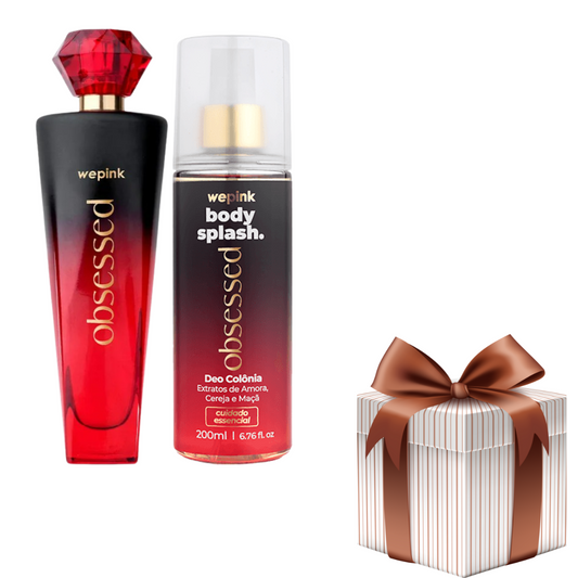KIT OBSESSED PERFUME + BODY SPLASH - WEPINK