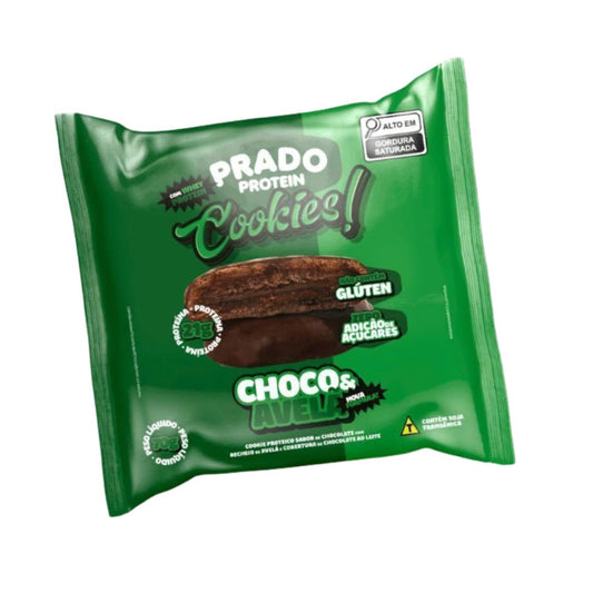 COOCKIE CHOCO & AVELÃ - PRADO PROTEIN