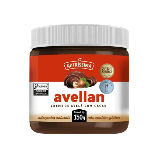 CREME DE AVELLAN COM CACAU - NUTRISSIMA