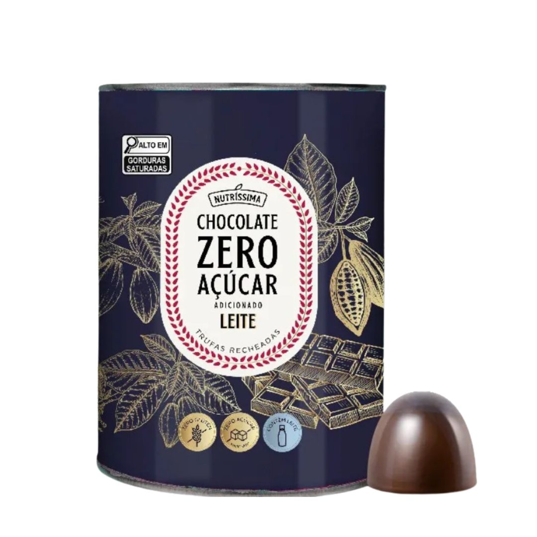 CHOCOLATE TRUFAS RECHEADAS LEITE - NUTRISSIMA