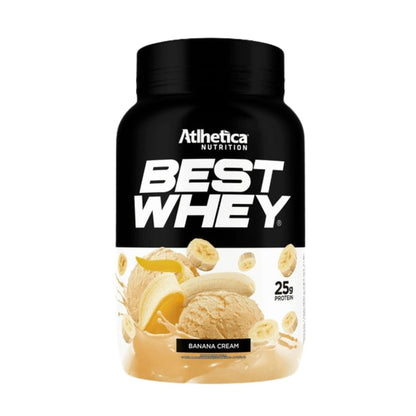 BEST WHEY PROTEIN BANANA CREAM 900G - ATLHETICA NUTRITION