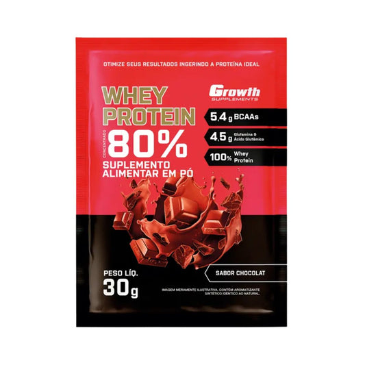 WHEY PROTEIN CHOCOLATE SACHÊ - GROWTH