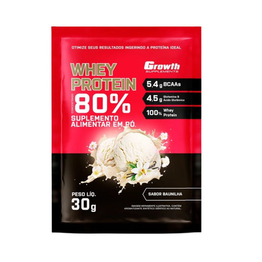 WHEY PROTEIN BAUNILHA SACHÊ - GROWTH