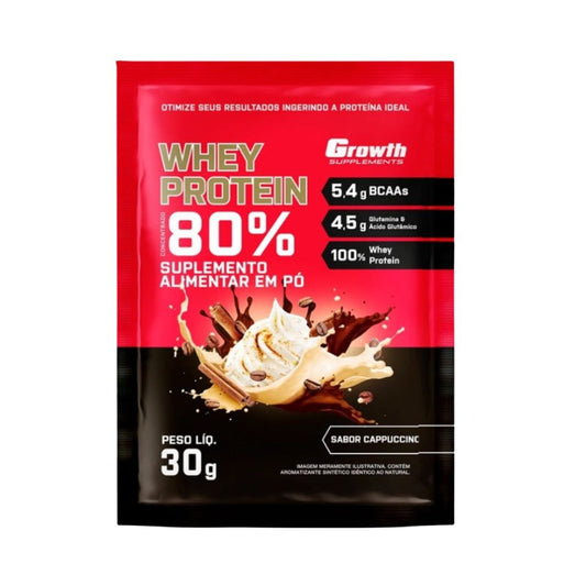 WHEY PROTEIN CAPPUCCINO SACHÊ - GROWTH