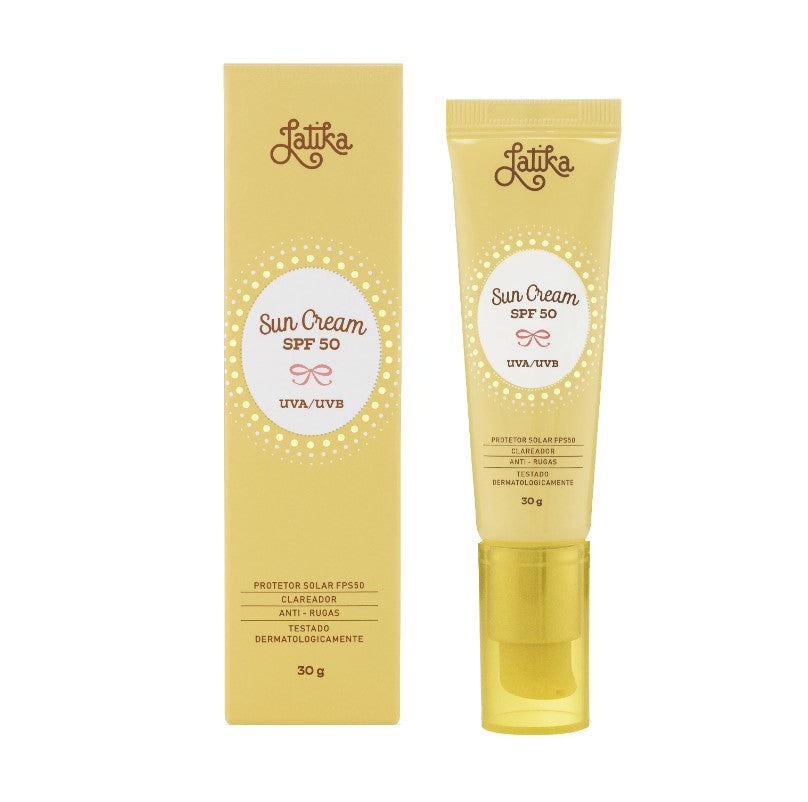 PROTETOR SOLAR SUN CREAM SPF 50 - LATIKA