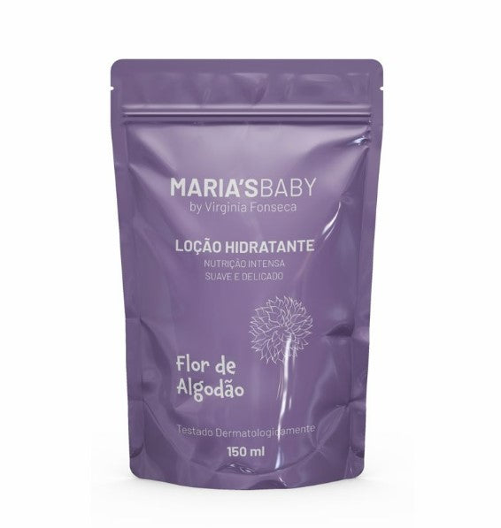 LOÇÃO HIDRATANTE FLOR DE ALGODÃO (REFIL) - MARIA'S BABY
