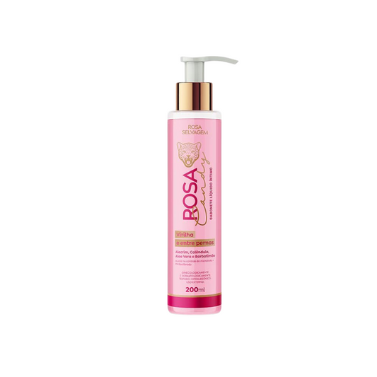 SABONETE LIQUIDO INTIMO ROSA CANDY - ROSA SELVAGEM