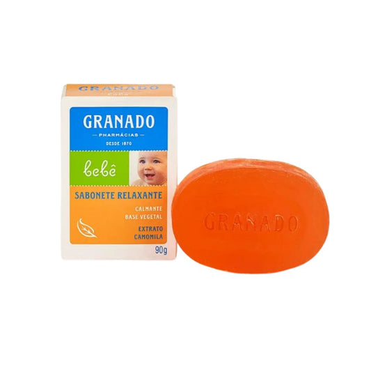 SABONETE DE GLICERINA BEBÊ CAMOMILA - GRANADO