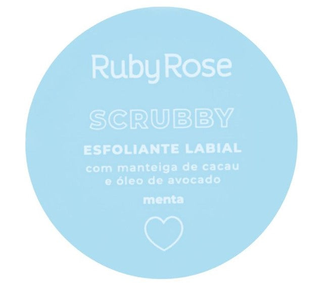 SCRUBBY ESFOLIANTE LABIAL MENTA - RUBY ROSE